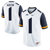 West Virginia Mountaineers Tavon Austin 1 White