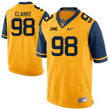West Virginia Mountaineers Will Clarke 98 Gold