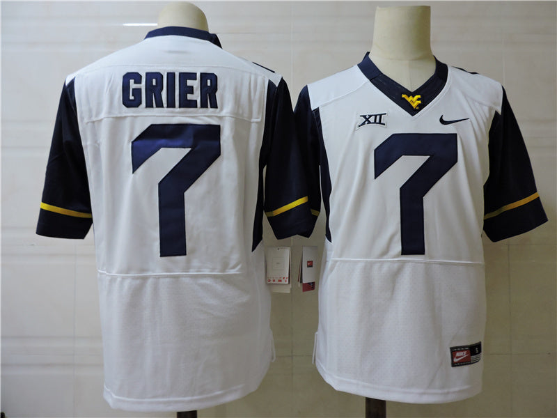 West Virginia Mountaineers #7 Will Grier Team Style 3