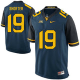 West Virginia Mountaineers shorter 19 Blue