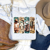 Western Brushstroke DTF Transfers - THIS IS NOT A SHIRT