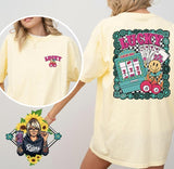 Western LUCKY Unisex Comfort Colors Tee