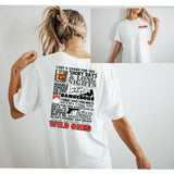 Wild Ones Tee. cotton over-sized Casual Comfort