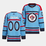 Winnipeg Jets Custom 2023-24 RCAF Centennial Light Blue Jersey