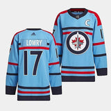 Winnipeg Jets #17 Adam Lowry 2023-24 RCAF Centennial Light Blue Jersey