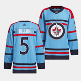 Winnipeg Jets #5 Brenden Dillon 2023-24 RCAF Centennial Light Blue Jersey