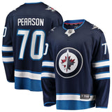 Winnipeg Jets #70 Tanner Pearson Home Breakaway Jersey - Navy
