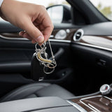 Wire Coiled Birdie Keychain For Him - Limited Edition