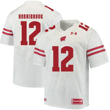 Wisconsin Badgers Alex Hornibrook 12 White