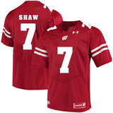 Wisconsin Badgers Bradrick Shaw 7 Red