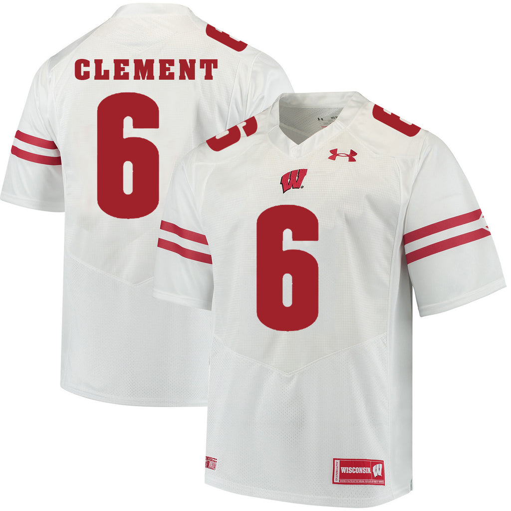 Wisconsin Badgers Corey Clement 6 White