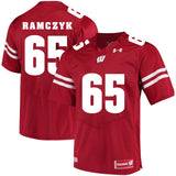 Wisconsin Badgers Ryan Ramczyk 65 Red