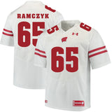 Wisconsin Badgers Ryan Ramczyk 65 White