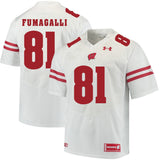 Wisconsin Badgers Troy Fumagalli 81 White