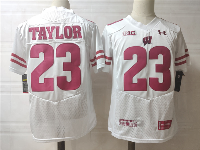 Wisconsin Badgers #23 Jonathan Taylor Style 1