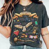 Wizard Essenntialss Shirt, Wizarding World Tshirt For Fan, Halloween Fall Season Tee, Gift For Book Lover, Unisex Short Sleeve Tee Cotton Lady