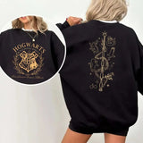 Wizard House 2 Sides T-Shirt, Magic Wizard Shirt, Wizard School Houses Fantasy Shirt, HP Pullover Tee