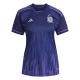 Women 2022 Argentina Away Champion Edition Soccer Jersey