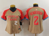 Women Baltimore Orioles #2 Gunnar Henderson Orioles 24 All-Star Women Style 3