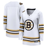 Women Boston Bruins Branded 100th Anniversary Premier Breakaway Jersey - White