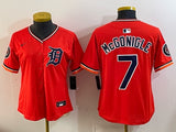 Women Detroit Tigers #7 Kevin McGonigle Tigers Special V2 Women Youth