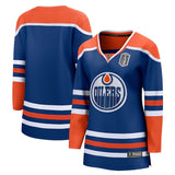 Women Edmonton Oilers 2025 Stanley Cup Final Home Breakaway Jersey - Royal