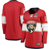 Women Florida Panthers 2025 Stanley Cup Champions Breakaway Jersey - Red