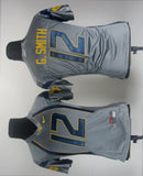Women Geno Smith 12 Grey Women