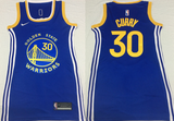 Women Golden State Warriors #30 Stephen Curry Warriors 30 # Curry Blue Women Dress