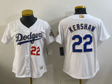 Women Los Angeles Dodgers #22 Clayton Kershaw Dodgers Edition Women Youth
