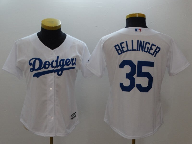 Women Los Angeles Dodgers #35 Cody Bellinger Style 2
