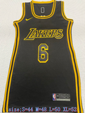 Women Los Angeles Lakers #6 Kobe Bryant Lakers 6 # James Black Women Dress Size S M L XL Style 1