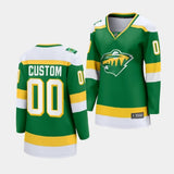 Women Minnesota Wild 2023-24 The 78S Alternate Green Jersey