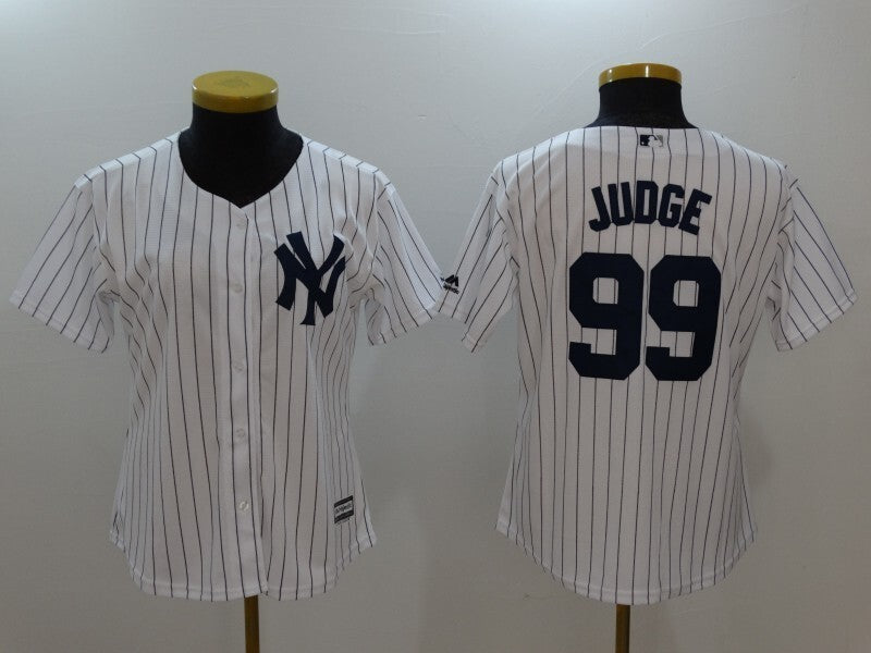 Women New York Yankees #99 Aaron Judge Style 1