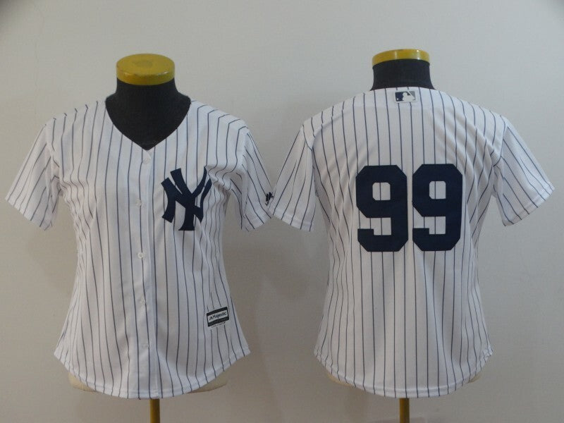 Women New York Yankees #99 Aaron Judge Style 2
