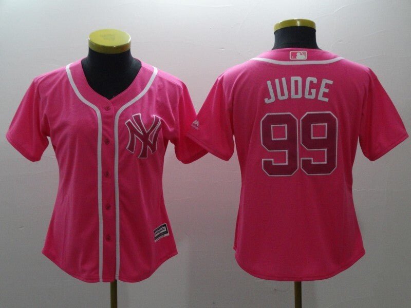 Women New York Yankees #99 Aaron Judge Style 6