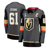 Women Vegas Golden Knights #61 Mark Stone 2023 Stanley Cup Final Alternate Breakaway Player Jersey - Black_conew1
