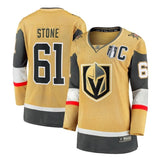 Women Vegas Golden Knights #61 Mark Stone 2023 Stanley Cup Final Home Breakaway Player Jersey - Gold_conew1