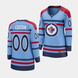 Women Winnipeg Jets 2023-24 RCAF Centennial Light Blue Jersey