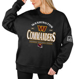 Women's Washington Commanders Gameday Couture Black Oversized Players Only