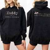 Xaddy Tee Shirt, Xaden Riorson Sweatshirt , Xaden Fourth Wing Hoodie, Fourth Wing Merch, Iron Flame, Rebecca Yarros Apparel, Unisex Sweater Pullover Tee