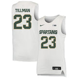 Xavier Tillman 23 White