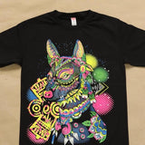 Xolo colores T-shirt Cotton Black Slim-fitting Menswear