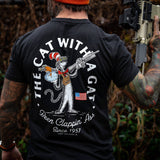 The Cat With A Gat Remix Men's T-Shirt