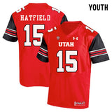YOUTH Dominique Hatfield 15 Red