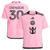 YOUTH Inter Miami #30 Benjamin Cremaschi CF 2024 2getherness Jersey - Pink