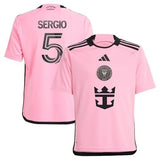 YOUTH Inter Miami #5 Sergio Busquets CF 2024 2getherness Jersey - Pink