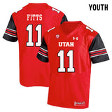 YOUTH Kylie Fitts 11 Red