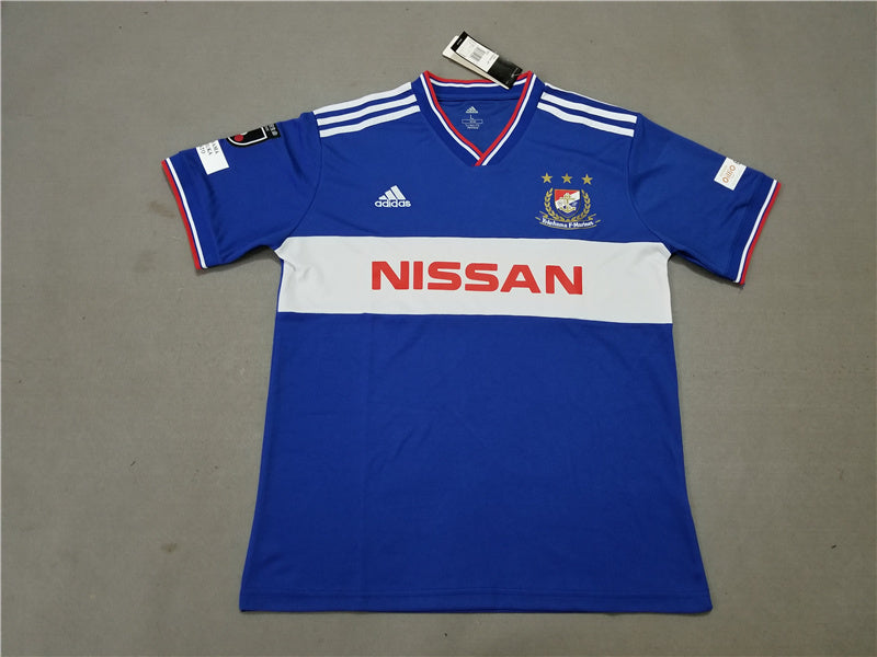 Yokohama F. Marinos home in the blue 19-20 season soccer jersey
