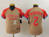 Youth Baltimore Orioles #2 Gunnar Henderson Orioles 24 All-Star Youth Style 3